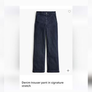 J. Crew Factory denim trouser jeans